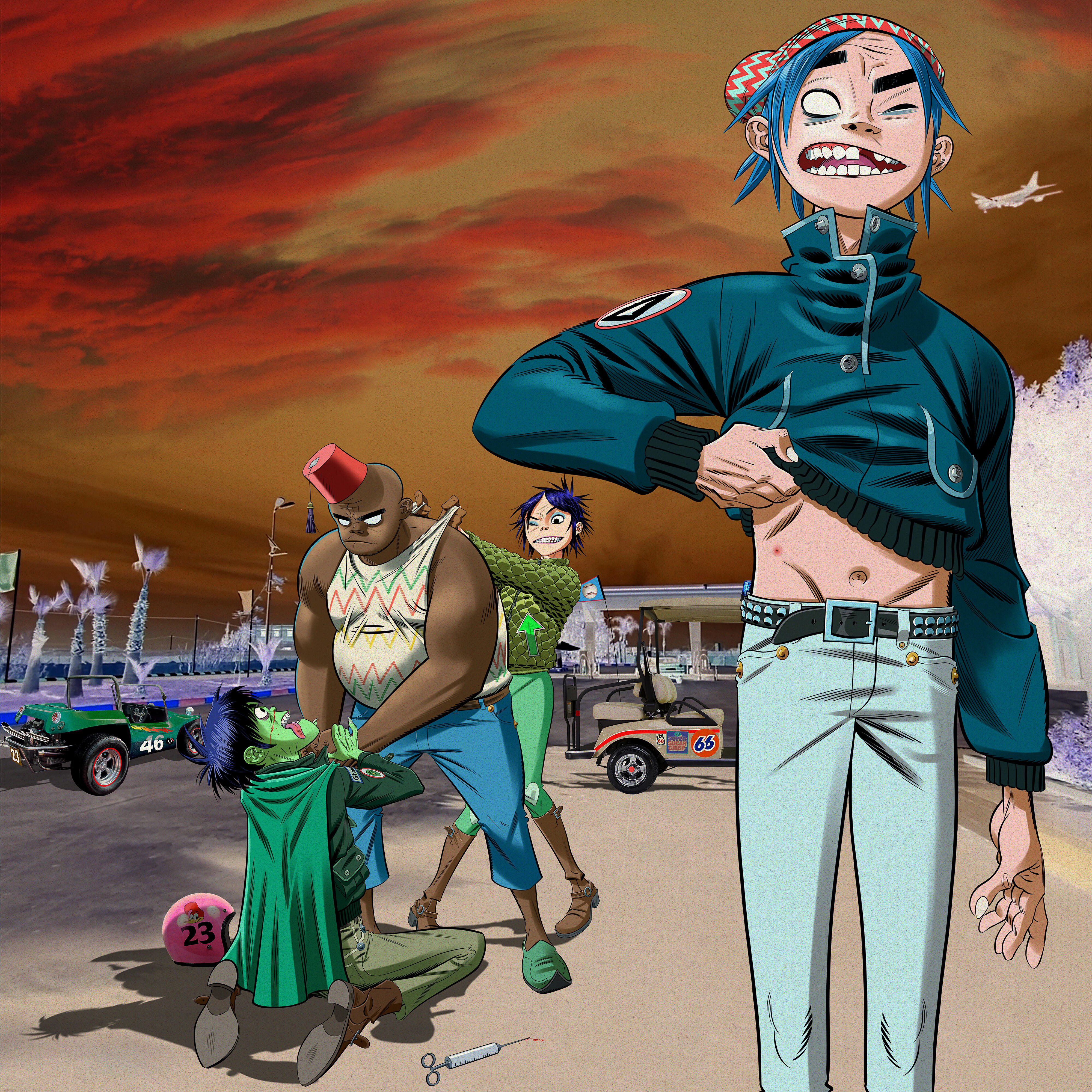 Gorillaz - Aries (feat. Peter Hook and Georgia)