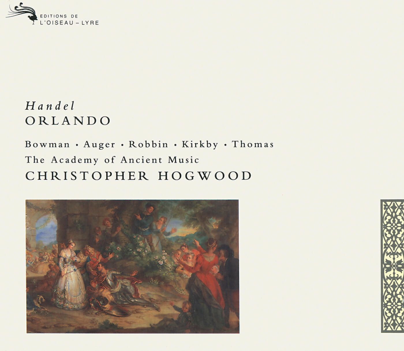 Emma Kirkby - Handel: Orlando, HWV 31 / Act 1 - Itene pur tremendo