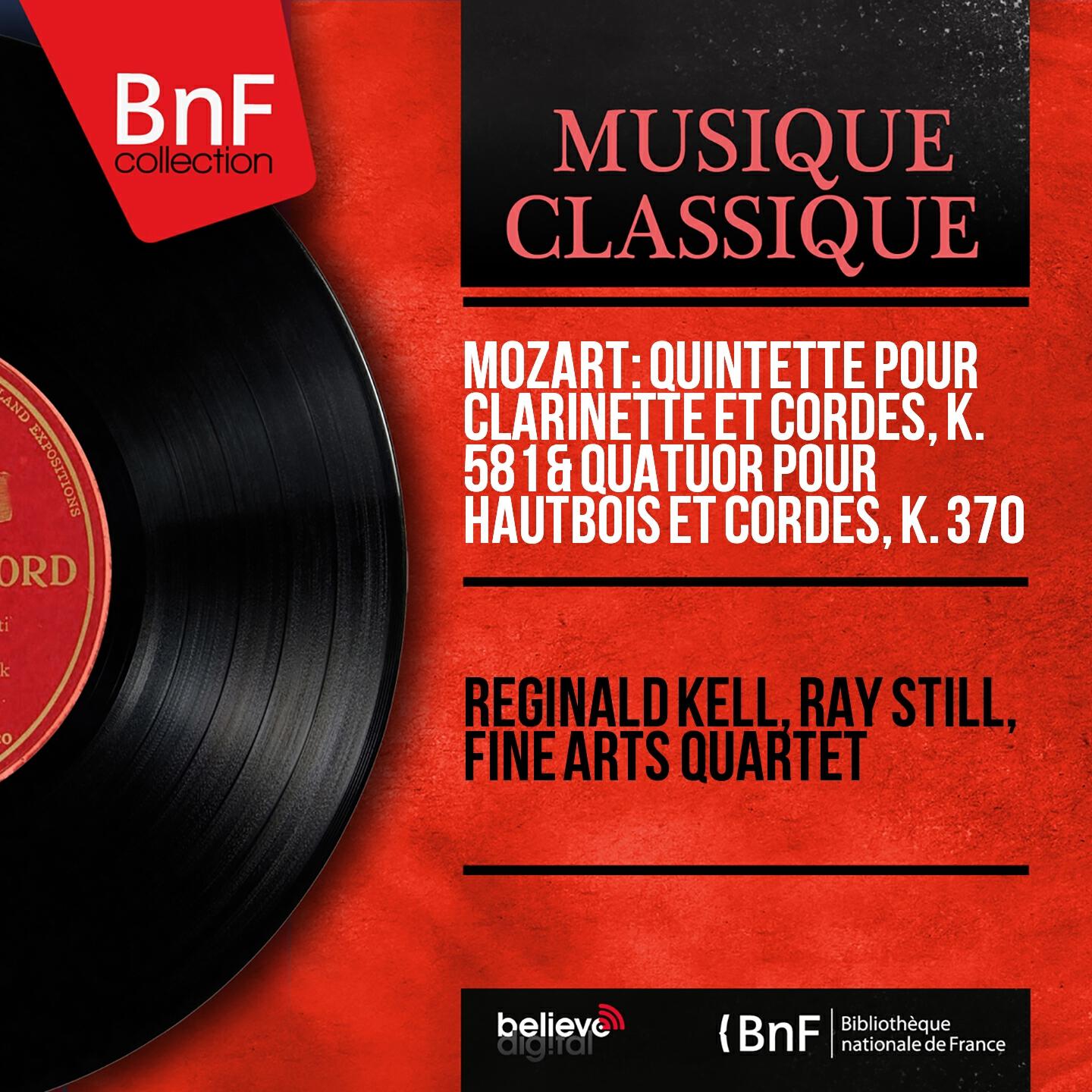 Reginald Kell - Quintet for Clarinet and Strings in A Major, K. 581: I. Allegro
