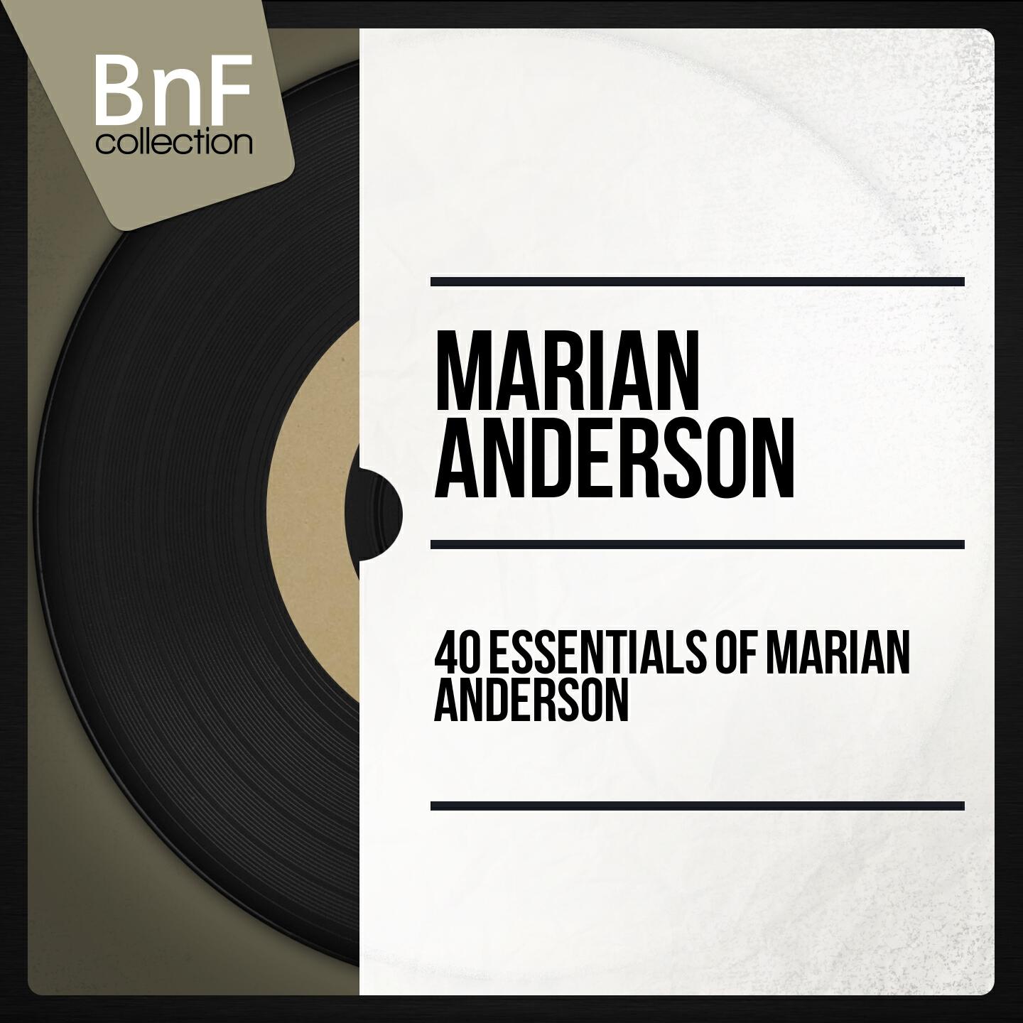Marian Anderson - I Can't Stay Away