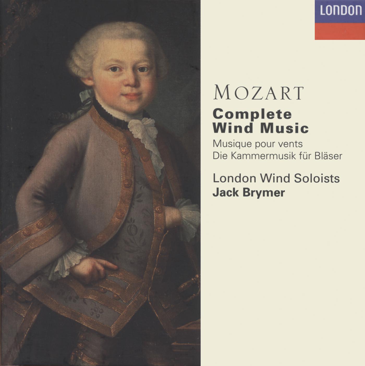 London Wind Soloists - Mozart: Divertimento in E flat, K.166 - 2. Menuetto