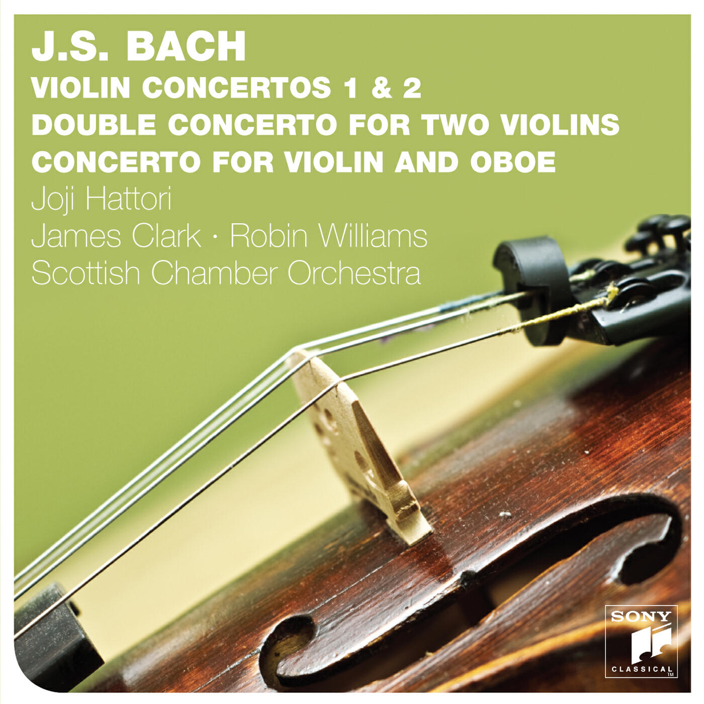 Joji Hattori - Violin Concerto in A Minor, BWV 1041: Movement I