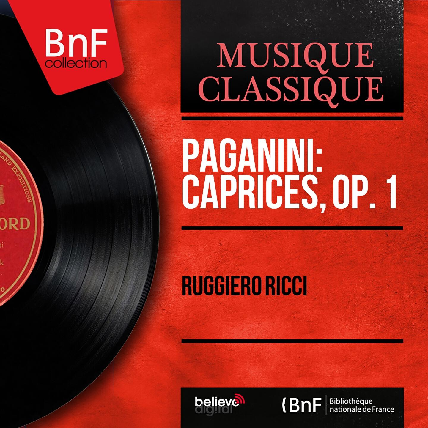 Ruggiero Ricci - 24 Caprices for Solo Violin, Op. 1: No. 6 in G Minor 