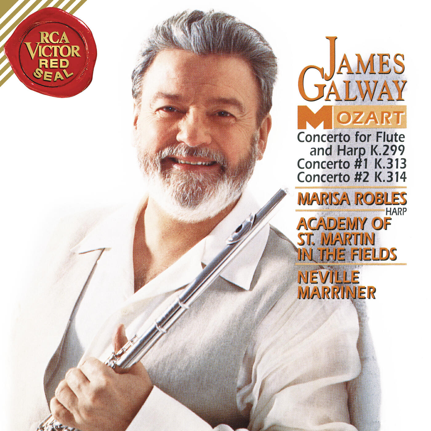 James Galway - Concerto for Flute & Orchestra No. 1 in G Major, K. 313: I. Allegro maestoso