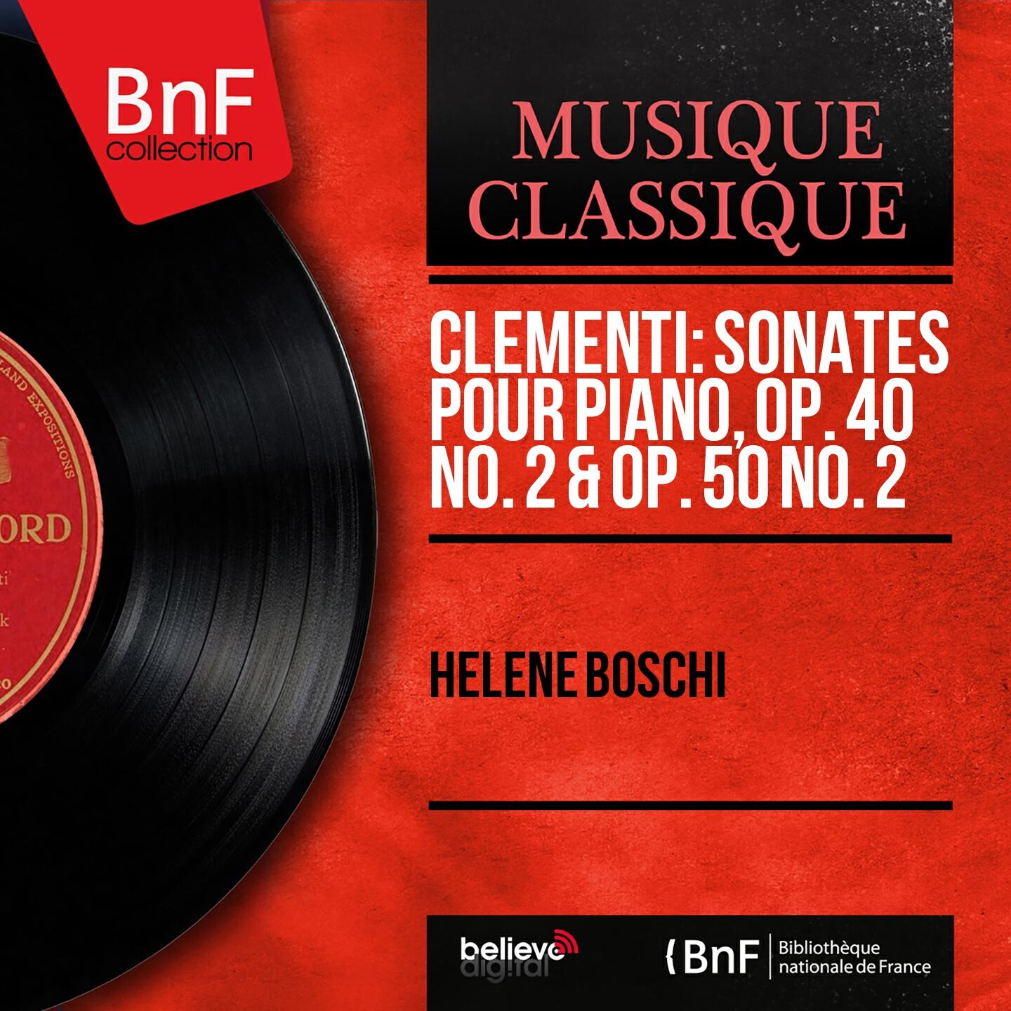 Hélène Boschi - 3 Piano Sonatas, Op. 50, No. 2 in D Minor: I. Allegro non troppo ma non energia