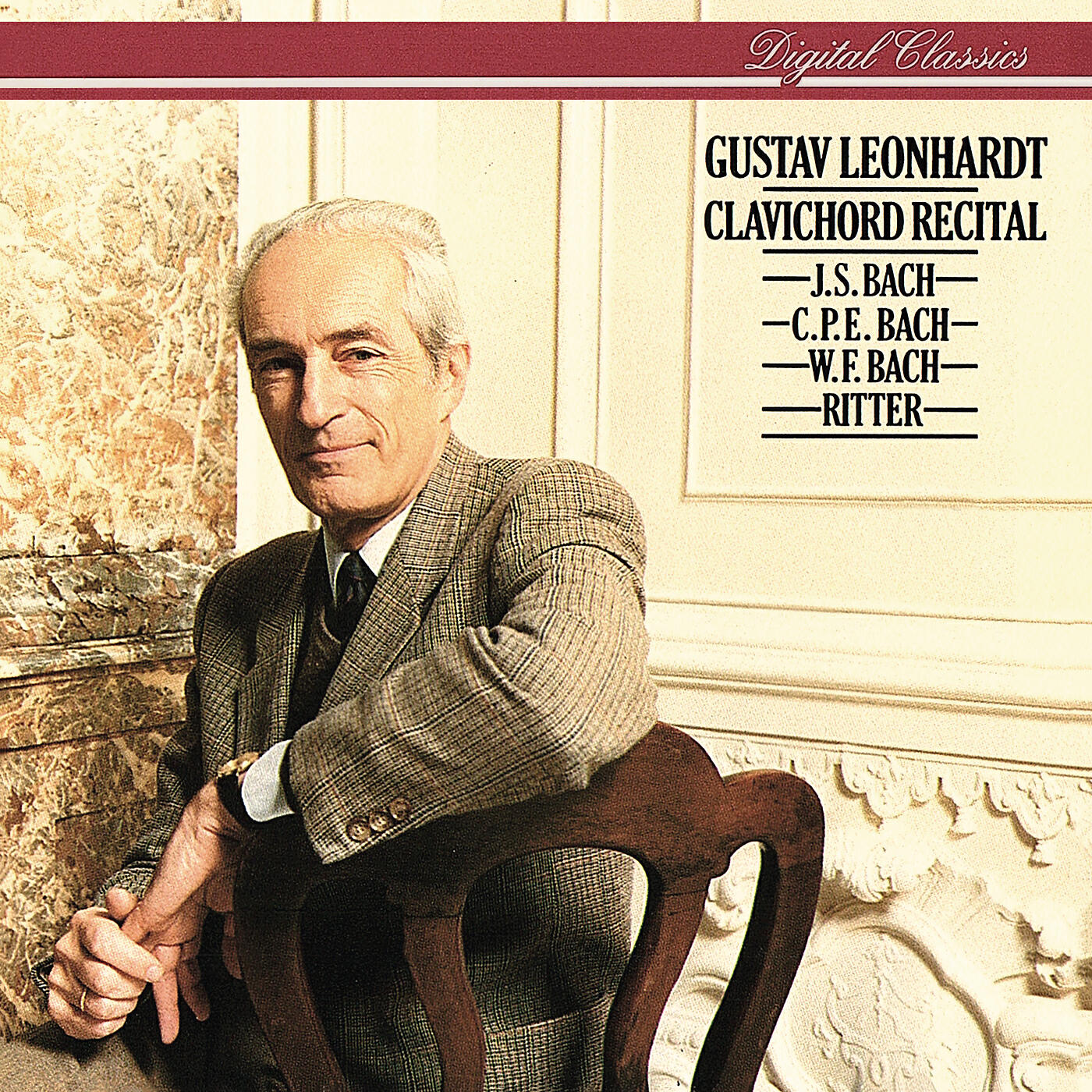 Gustav Leonhardt - C.P.E. Bach: Sonata in D minor, Wq 51 No.4 - 1. Allegro assai