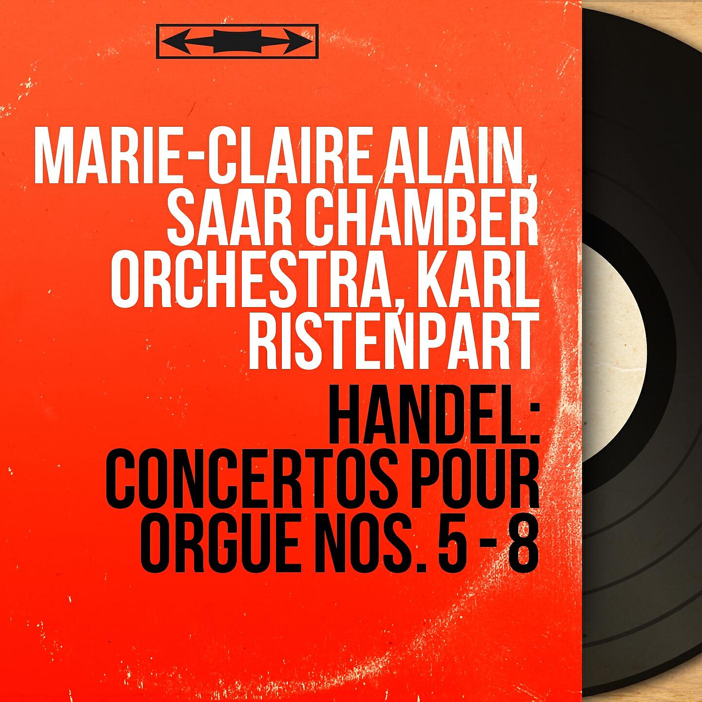 Marie-Claire Alain - Concerto pour orgue No. 5 in F Major, Op. 4 No. 5, HWV 293: I. Larghetto