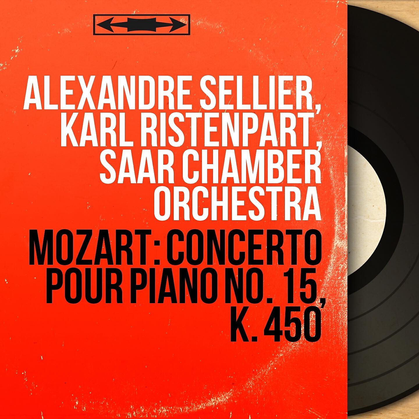 Alexandre Sellier - Concerto pour piano No. 15 in B-Flat Major, K. 450: II. Andante