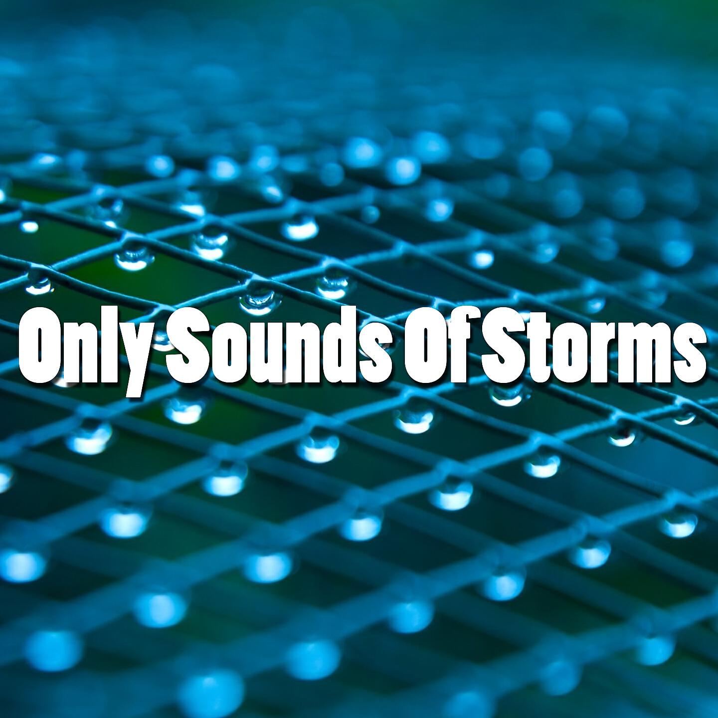 Water Sound Natural White Noise - A Passing Waterfall With Thunder
