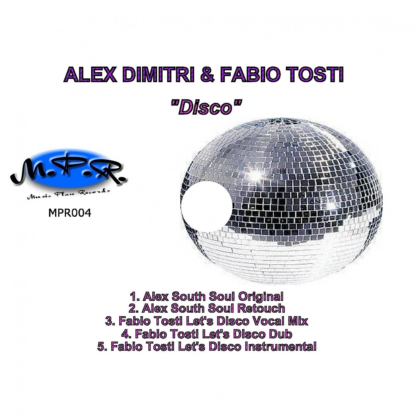 Alex Dimitri - Disco (Alex South Soul Retouch)