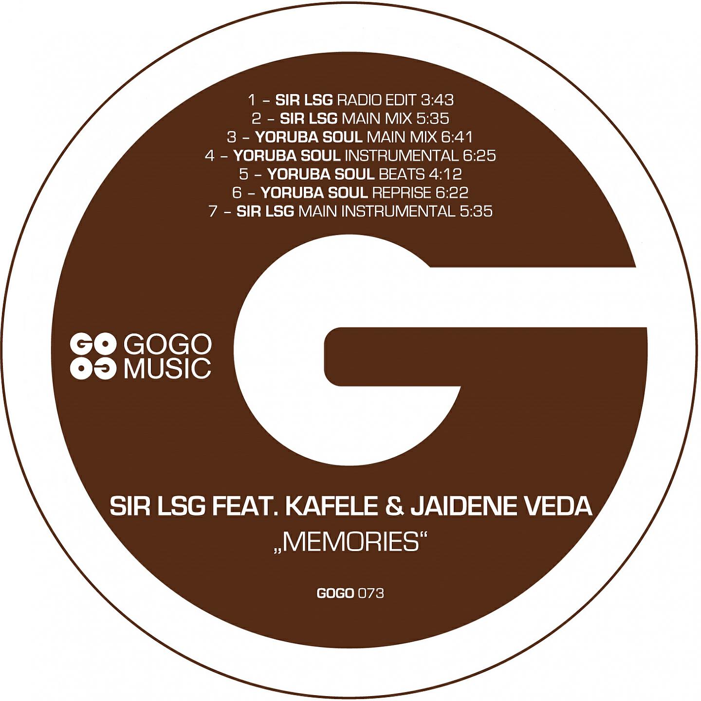 Kafele - Memories (Sir LSG Main Mix)