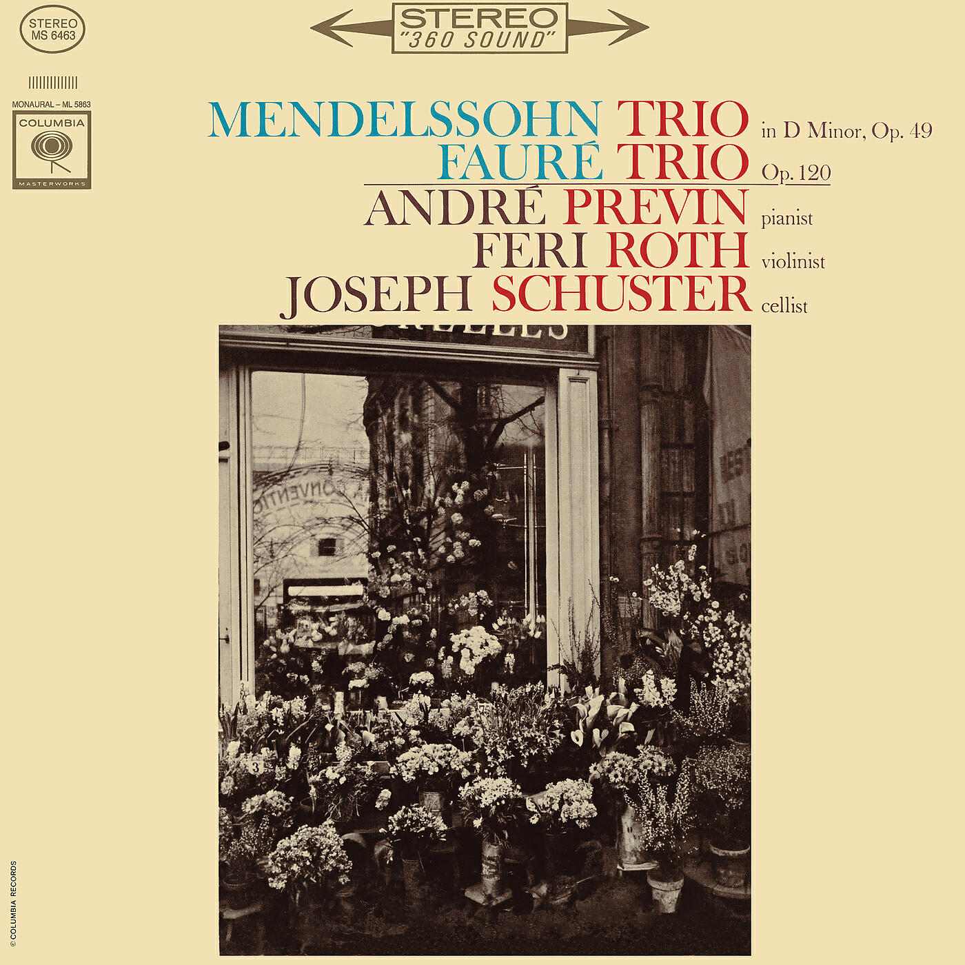 Andre Previn - Piano Trio No. 1 in D Minor, Op. 120: II. Andantino