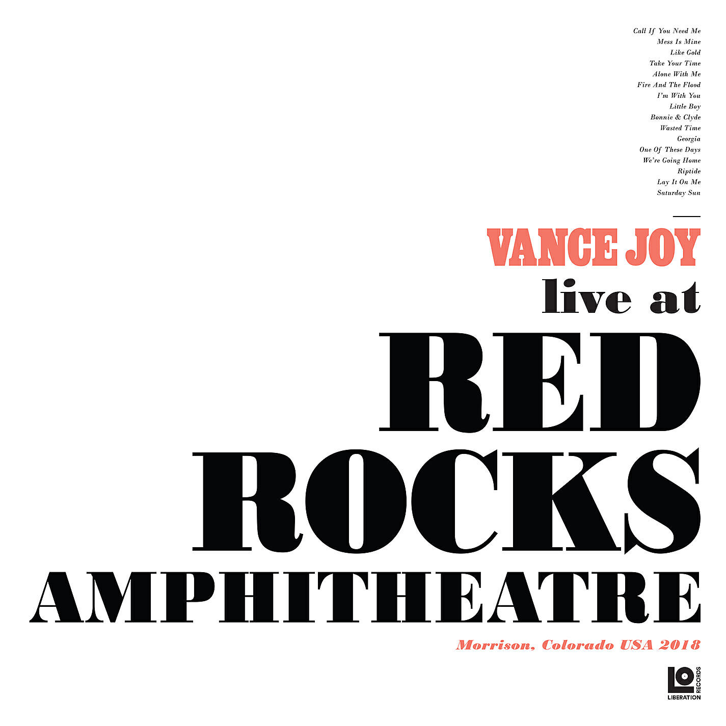 Vance Joy - Fire and the Flood (Live at Red Rocks Amphitheatre)