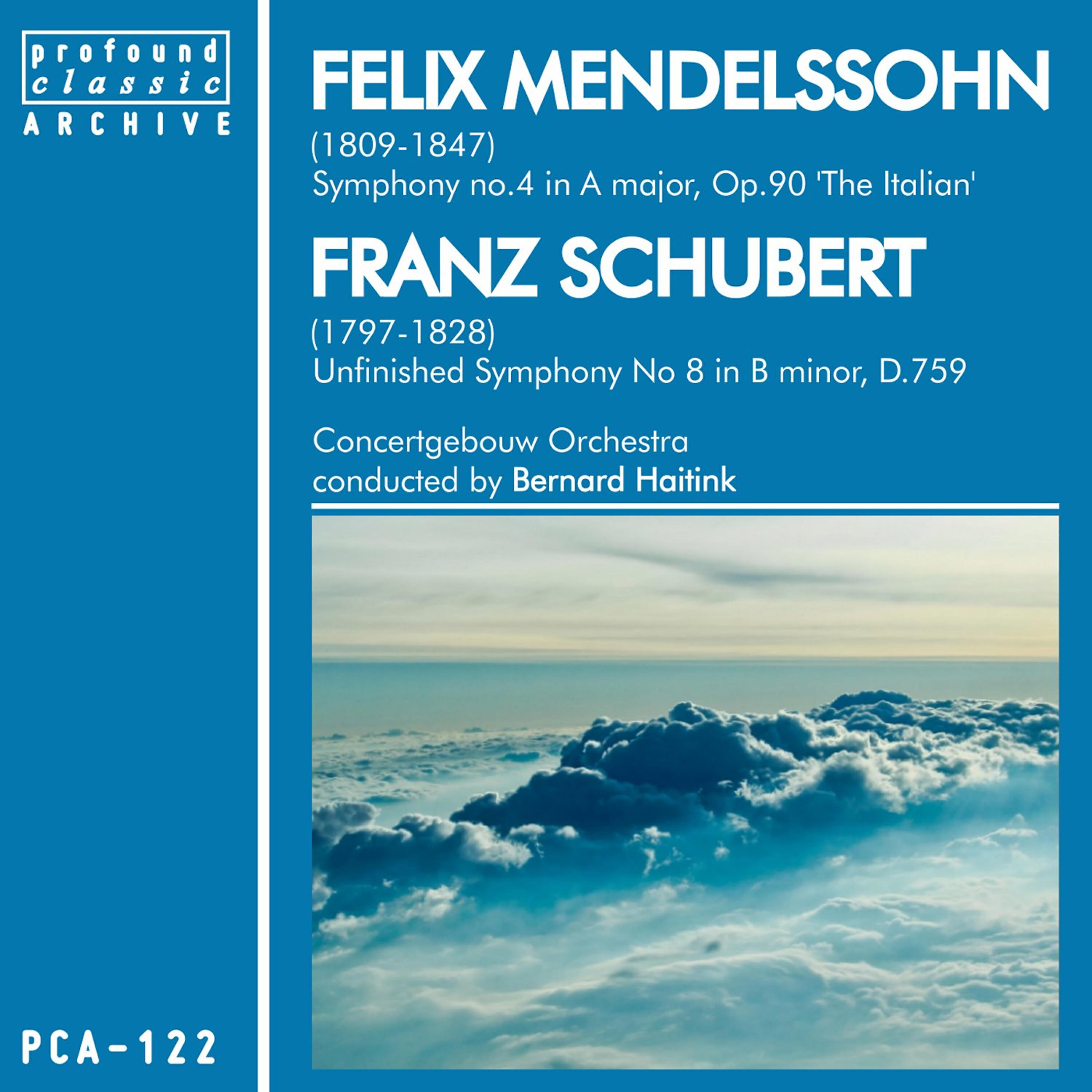 Concertgebouw Orchestra - Symphony No. 4 in A Major, Op. 90: III. Con moto moderato