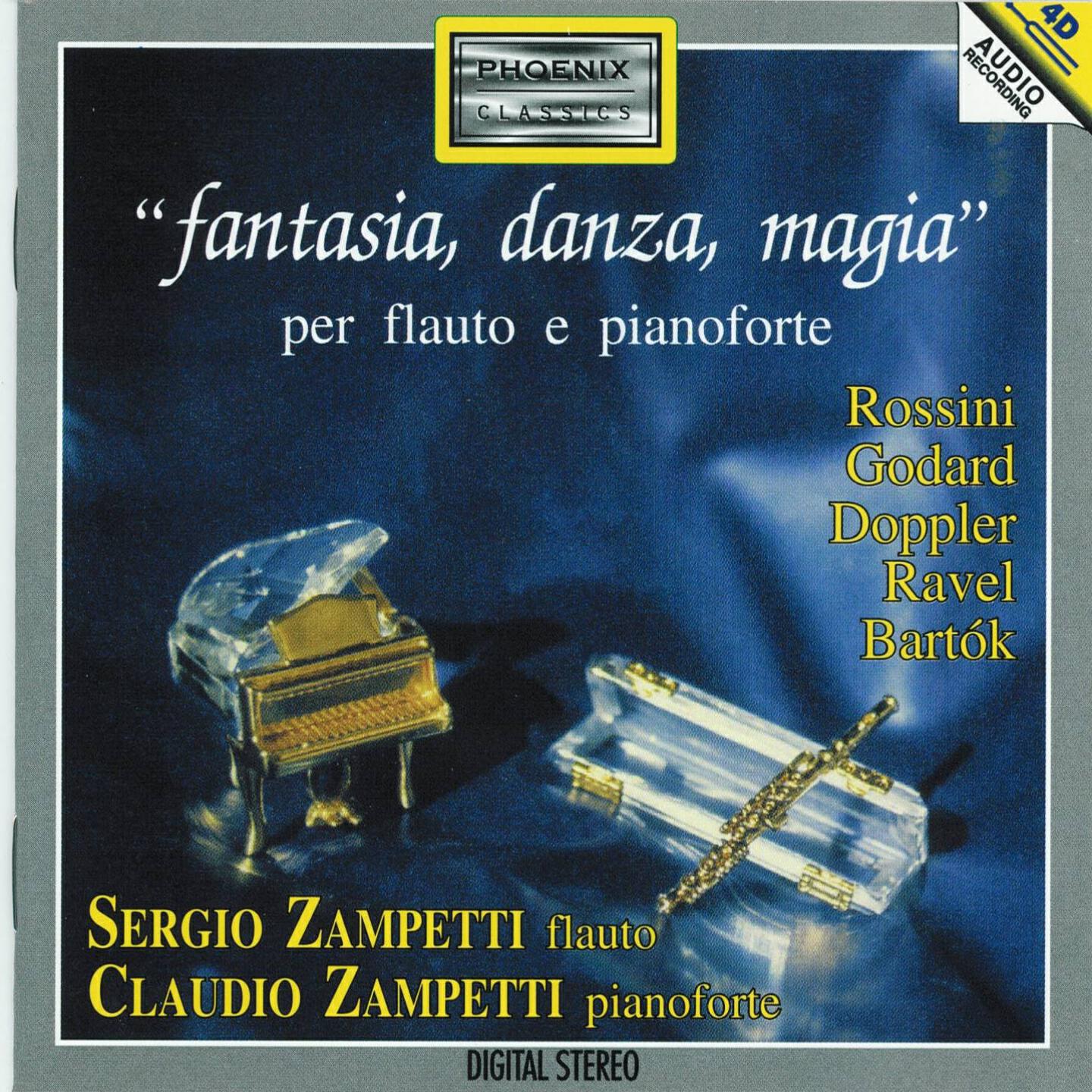 Sergio Zampetti - Trascrizione per flauto di Paul Arma, Suite paysanne hongroise : Rubato