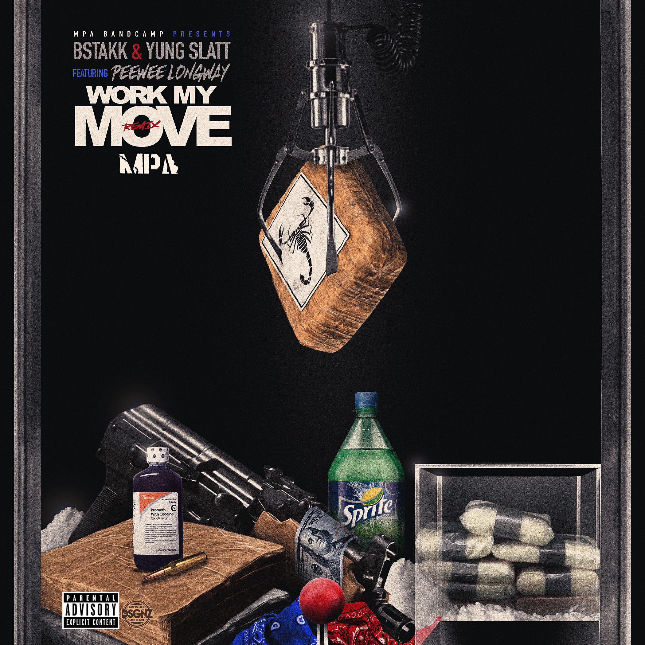Bstakk - Work My Move (feat. Yung Slatt & Peewee Longway) (Remix)