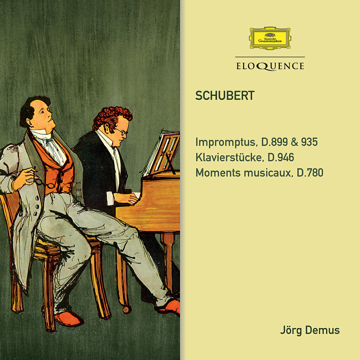 Jörg Demus - Schubert: 4 Impromptus, Op.90, D.899 - No.4 in A flat: Allegretto